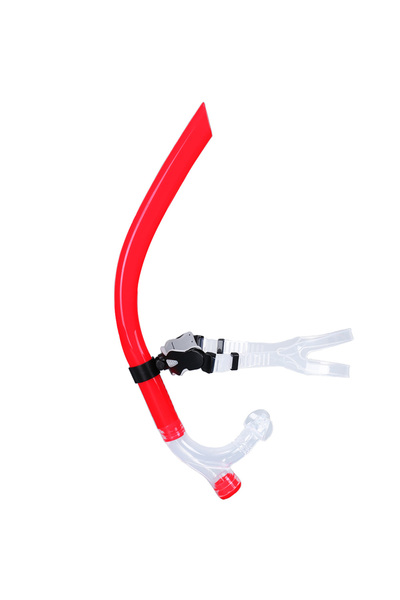 Choice1 قناع سباحة أحمر للبالغين للتدريب على السباحة، مزود بفوهة مريحة من الس...