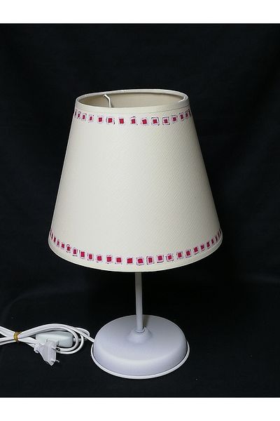 TEKAY AYDINLATMA Teenager Room Children Room Bedroom Lampshade with White Pvc Headboard