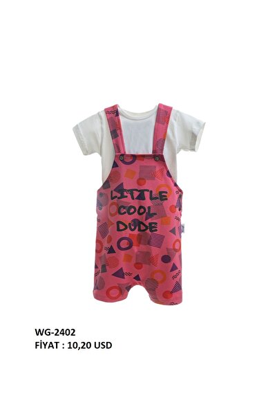 Wogi Baskılı Çocuk Salopet Takım