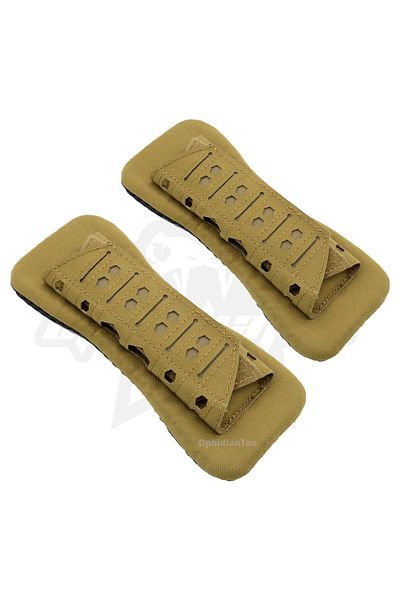 Choice TN-2Pcs Laser Cutting  Vest Shoulder Strap Pads Outdoor Backpack Breathable Mesh Cushion Shoulder Pa