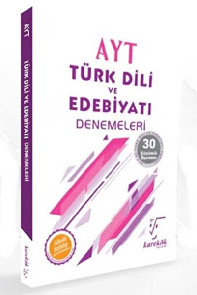 Karekök Yayınları Yks Ayt Türk Dili Ve Edebiyatı Deneme