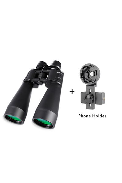 Choice Add Phone Holder 10-380x100 Powerful Binoculars Long Range Telescope Zoom HD BAK4 High Magnification