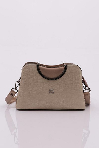 DGN 2745 Gold Taycan Women's Shoulder and Arm Bag