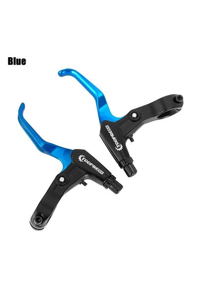 Choice Blue 1Pair MTB Mountain Bike Cycling Brake Levers V/Disc Brake Lever Ultralight Aluminum Alloy Bicyc