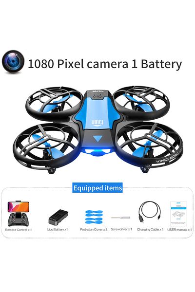 Choice كاميرا 1080P 1B V8 طائرة بدون طيار صغيرة جديدة احترافية بدقة 4K عالية الدقة 1080P وكاميرا بزاوية واسعة وواي فاي FPV RC ارتفاع الطائرة بدون طيار K