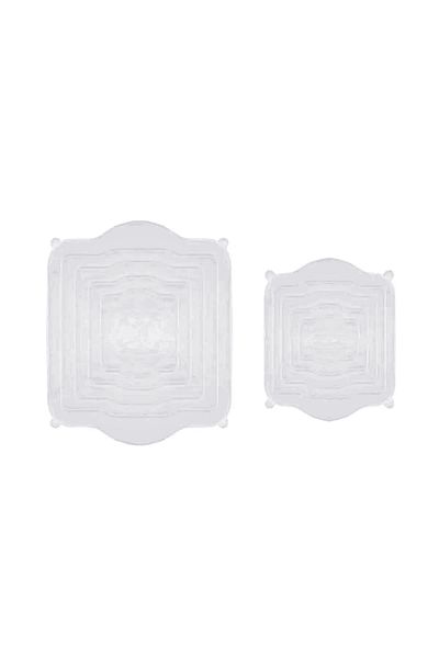 Bonjour Gift & Hobby 2 Size Silicone Square Pyrex Tray Cover