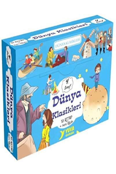 Yuva Yayınları 4. Sınıf Dünya Klasikleri 10 Kitap Kutulu