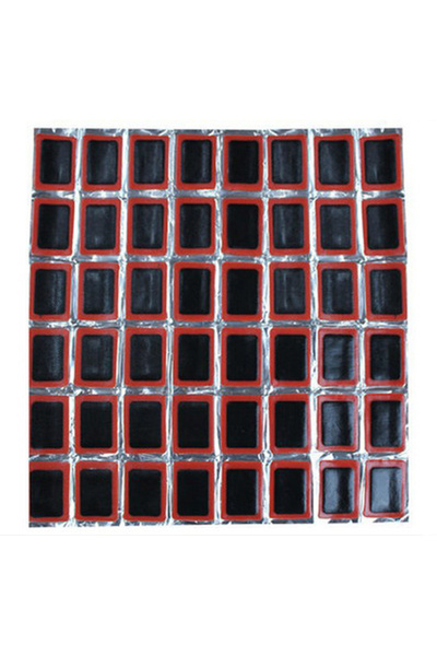 Choice1 48 قطعة من رقع إصلاح إطارات الدراجات المربعة، رقع محمولة وسريعة الإصل...