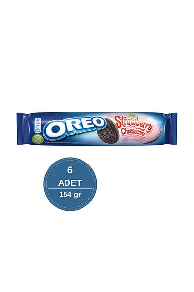 Oreo Milka Strawberry Strawberry Tablet Chocolate 154 Gr - 6 Pieces