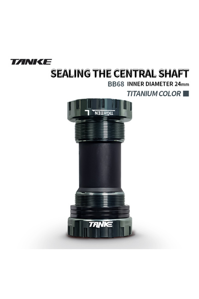 Choice BB68-لون التيتانيوم TANKE-BB68 BB92-73mm، محول دعامات سفلية، نوع المحو...