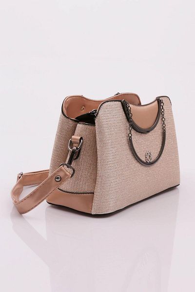 DGN 2745 Women's Shoulder and Arm Bag - Powder Cüpra
