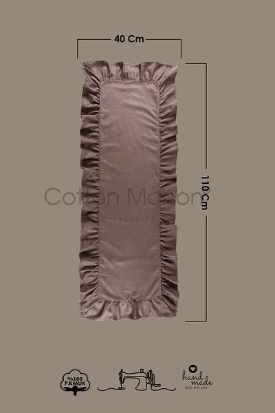 cotton maison Πολύ Frilly Runner 40x110 εκ