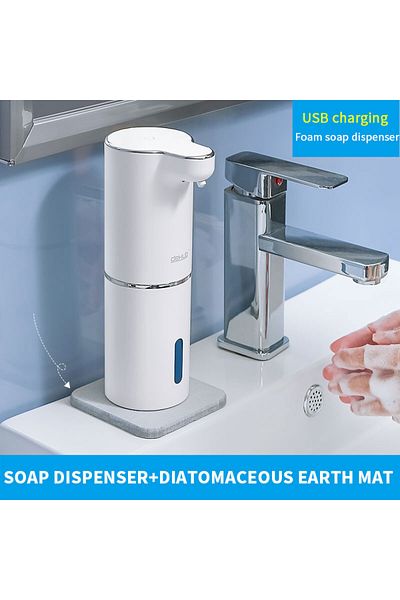 Choice Soap Dispenser 2 Automatic Foam Soap Dispensers Bathroom Smart Washing Hand Machine With Usb Chargin