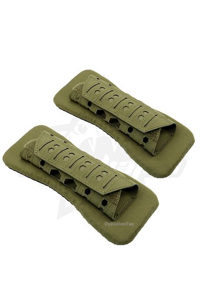Choice GR-2Pcs Laser Cutting  Vest Shoulder Strap Pads Outdoor Backpack Breathable Mesh Cushion Shoulder Pa