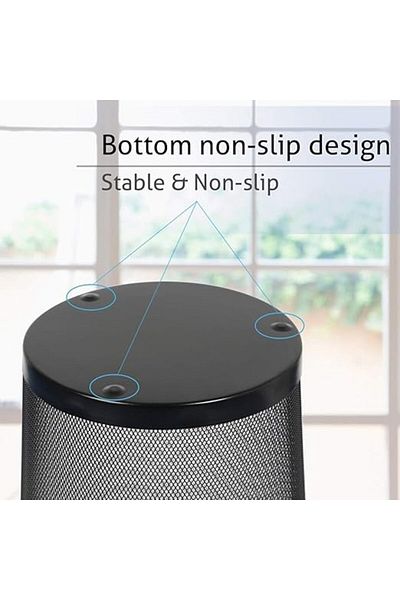 AKDC Metal Mesh Dustbins, Set of 3, Multipurpose Waste Bins for Office, Home, Kitchen