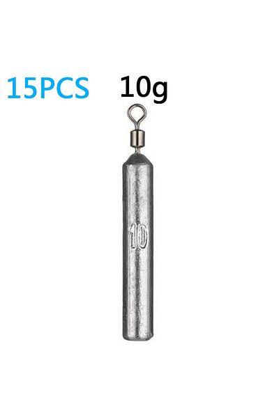 Choice 10 جرام 15 قطعة وزن الصيد 15 قطعة/الوحدة قالب الغطاس 3.5 جرام 5 جرام 7 جرام 10 جرام 14 جرام 20 جرام أنبوب رصاصة راسيا قلادة ميتا