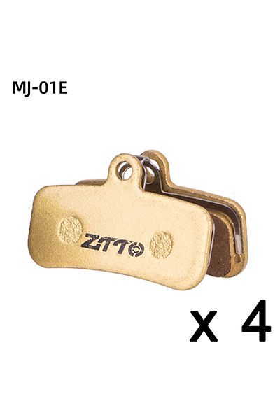 ZTTO MJ-01E 4Pairs ZTTO 4Pairs MTB Full Metal Bike Brake Pads For MT200 M8000 M785 G03TI G04TI Guide Code