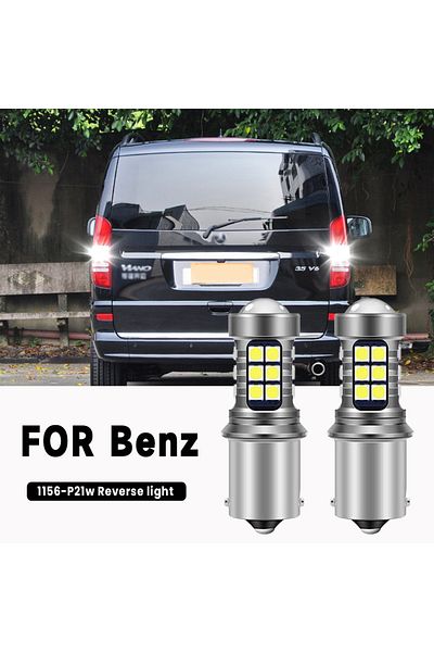 Choice 2x مصباح احتياطي LED مصباح عكسي ملحقات Canbus لسيارة Mercedes Benz Viano W639 Vito W639 W638 C...
