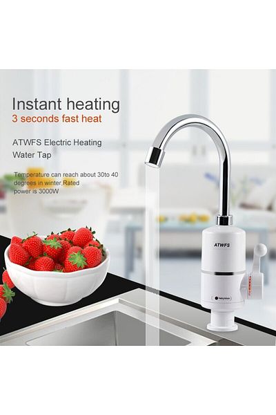 Choice CHINA EU ATWFS Tankless Electric Newest Water Heater Kitchen Instant Hot Water Tap Heater Water Fauc