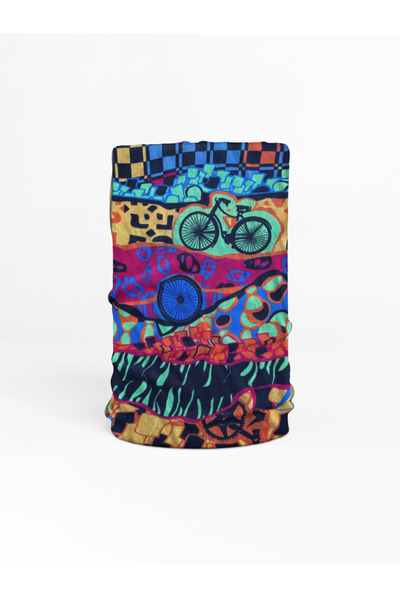 Luma Neckwear Bicycle Patterned Neck Collar - Paphos