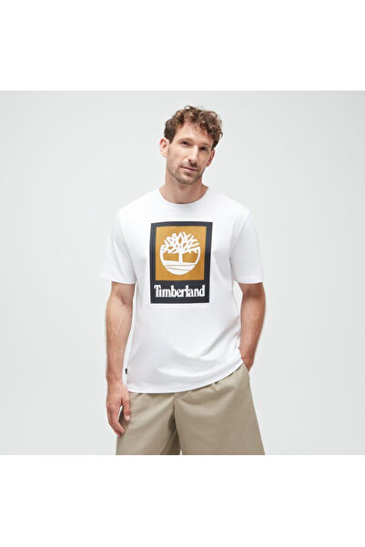 Timberland Stack Logo Men's Colorful T-Shirt