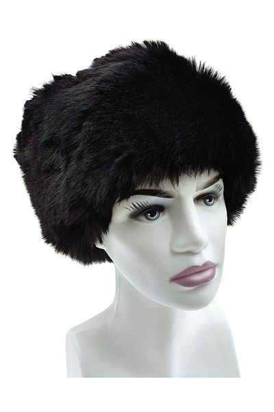 AXE SPORTSWEAR Russian Slavic Pullover Hat with Lined Faux Fur - Mongolian Eskimo Style Plush Heart