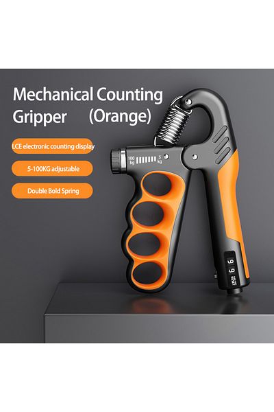 Choice Mechanical Orange 5-60/100/150kg Grip Strength Gym Wrist Expander Hand Strengthener Adjustable Muscl