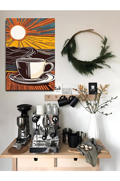 icase Κουζίνα Coffee Corner μενού καφέ Γραπτό φλιτζάνι κούπα Decor Concept Ζω...