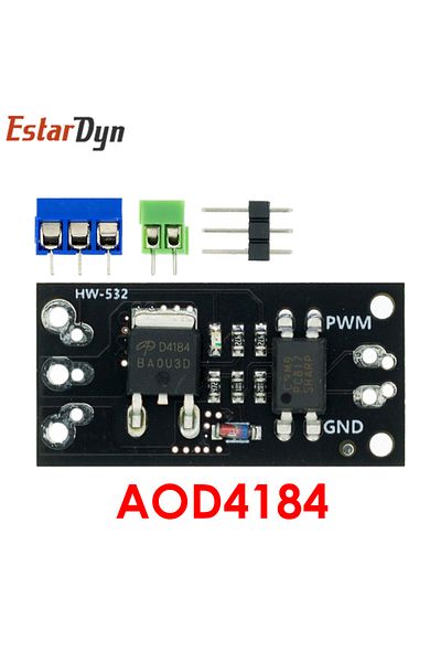 Choice AOD4184 - 40V 50A FR120N LR7843 AOD4184 D4184 Isolated MOSFET MOS Tube FET Module Replacement Relay