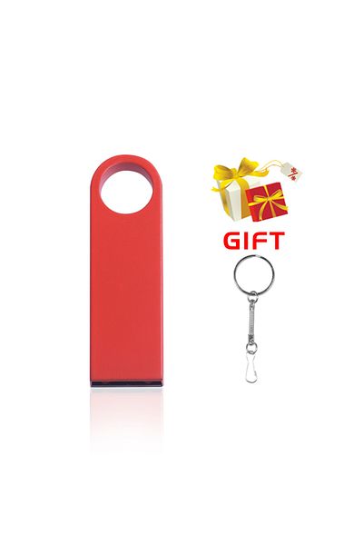 JASTER 32gb Red Usb Flash Drive Colorful Metal 128gb 64gb 32gb Pen Drive 16gb 8g 4gb 128m Pendrive Free Key