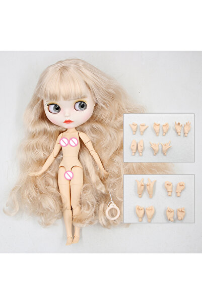 Choice white matte face ICY DBS Blyth doll 1/6 bjd joint body white skin matt...