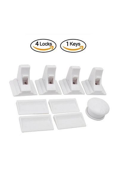 Choice TD1230-4-1 Magnetic Child Lock Children Protection Baby Safety Lock Drawer Latch Cabinet Door Lock L