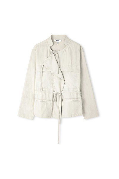 İpekyol Unlined Jacket with Adjustable Waist
