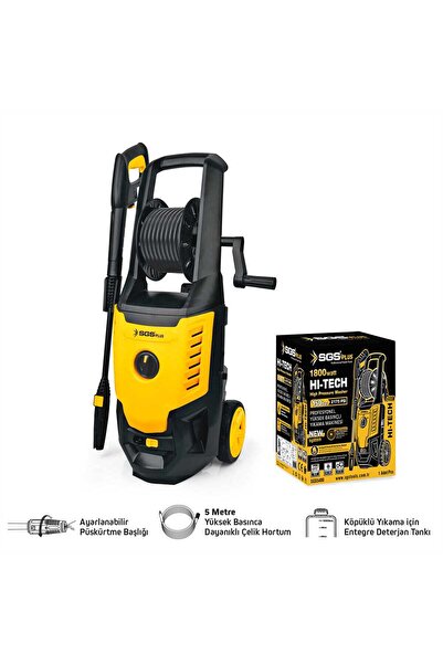 SGS PROFESYONEL YÜKSEK BASINÇLI YIKAMA MAKİNASI 1800 WATT 150 BAR