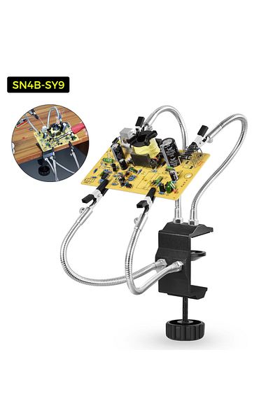 Choice SN4B-SY9 NEWACALOX Desk Clamp Soldering Station Holder PCB Alligator Clip Multi Soldering Helping Ha