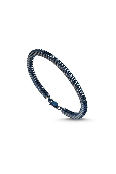 Necati Gün Ars146 Men's Leather Steel Bracelet
