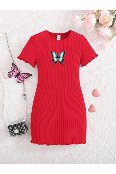 Keywest Haljina kratkih rukava sa printom leptira