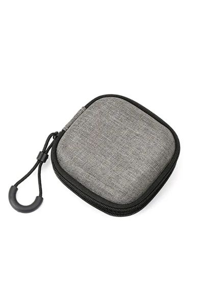 Choice A Small Earphone Storage Bags Hard Shell Data Cable Organizer Bag Mini Tech Gadgets Portable Case C.