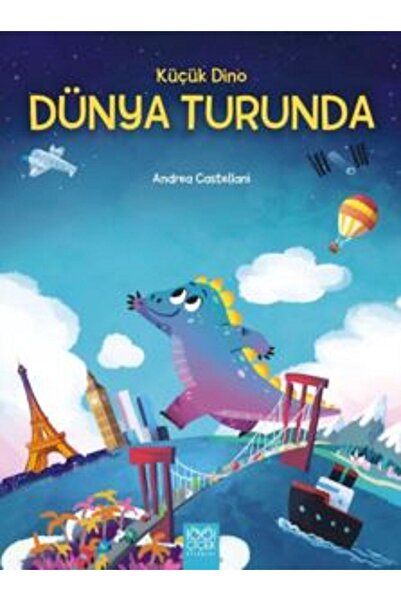 1001 Çiçek Kitaplar Küçük Dino Dünya Turunda