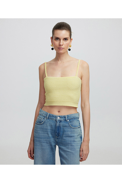 İpekyol Kare yaka triko