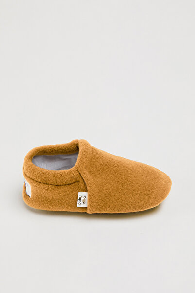 BabyZilla Non-Slip Sole Fleece Baby Booties Organic Cotton Lining, Home Boot Slippers and Nursery Shoes