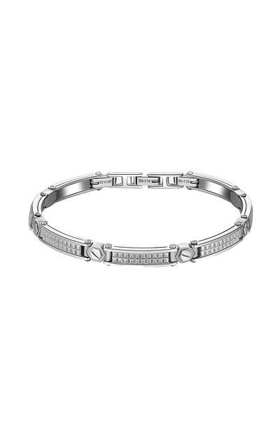 Necati Gün Ars118 Men's Leather Steel Bracelet