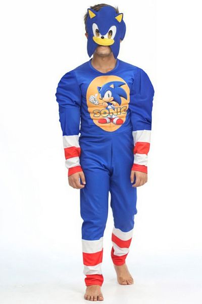 GEZEN AY Costum Sonic Muscle - Costum Sonic Muscle pentru băiat