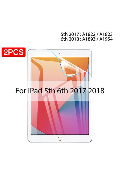 Choice 5th 6th 2017 2018 2PCS Hydrogel Film For Ipad Pro 11 12.9 Air 4 5 13 2024 Screen Protector For Ipad