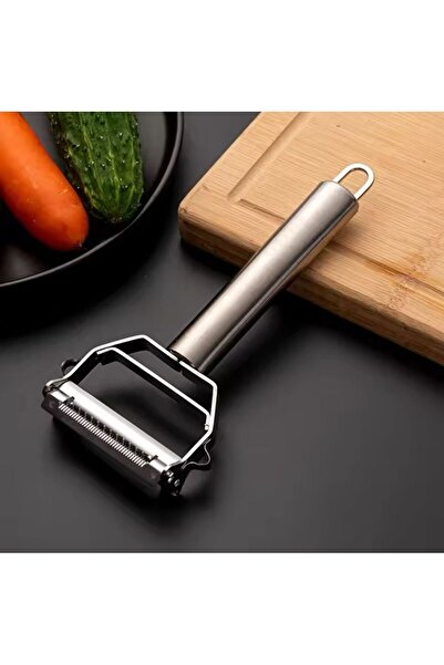 AKDAG HOME Soyacak Ultra Keskin Kaliteli Paslanmaz Çelik Jülyen Soyacak Patates Sebze Soyacağı