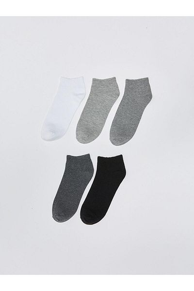 LC Waikiki 5-Piece Basic Boys' Booties Socks Set
