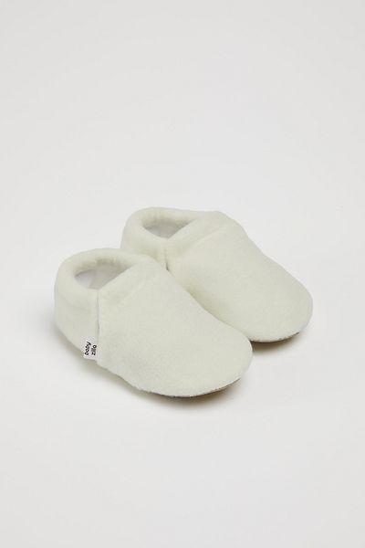 BabyZilla Non-Slip Sole Fleece Baby Booties Organic Cotton Lining, Home Boot Slippers and Nursery Shoes