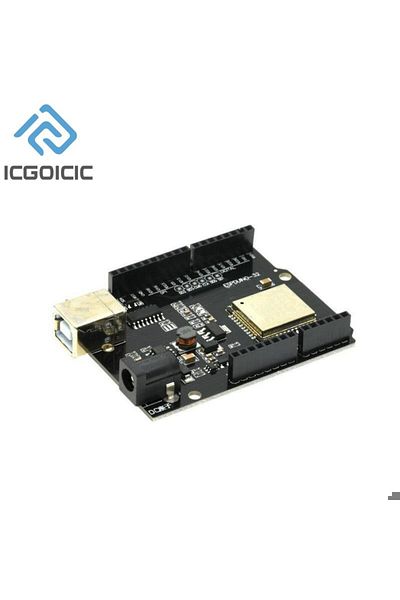 ICGOICIC USB B ESP32 For Wemos D1 Mini For Arduino UNO R3 D1 R32 WIFI Wireless Bluetooth Development Board CH