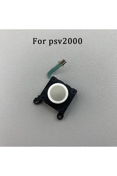 Choice زر عصا التحكم التناظرية ثلاثي الأبعاد الأصلي الجديد باللون الأبيض لـ PS Vita PSVITA PSV 2