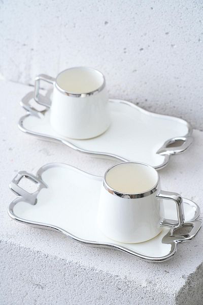 ACAR Wisper Coffee Cup Set for 2 People - 90 ml